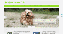 Desktop Screenshot of douceursdesoie.com